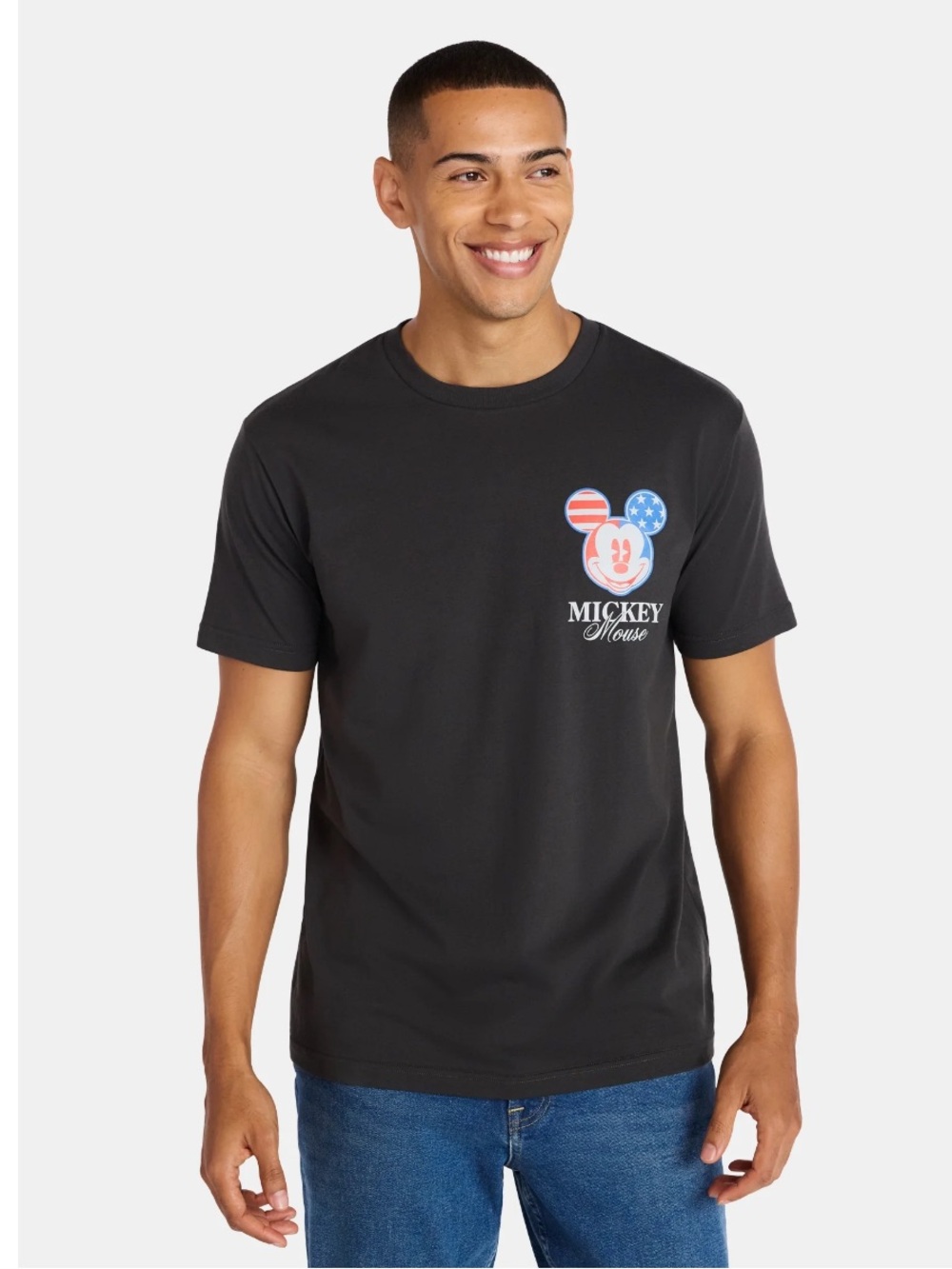 Mickey Mouse Americana Graphic Tee for Men Disney Size L or XL NWT